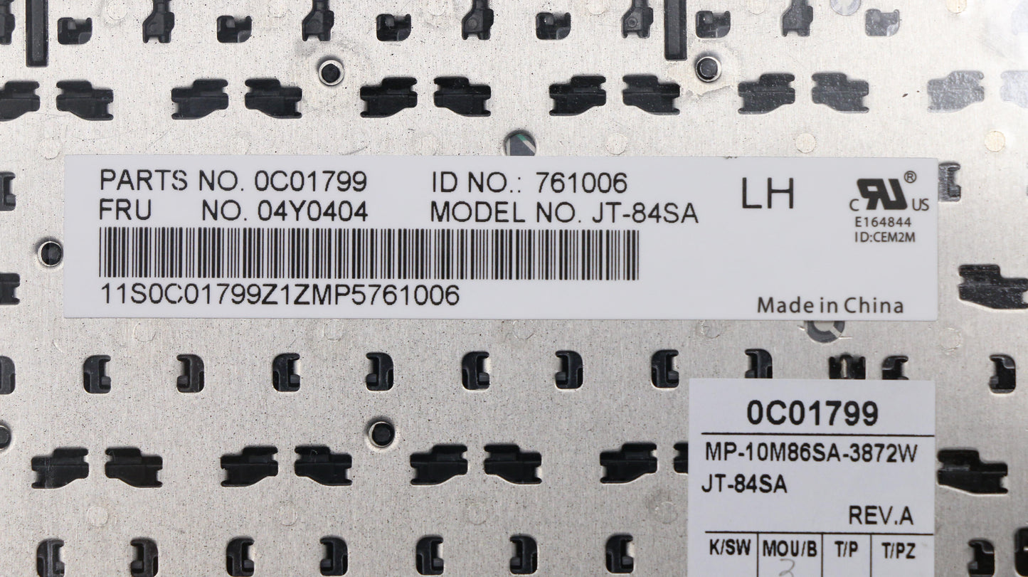 Lenovo Ki Keyboards Internal - 04Y0404
