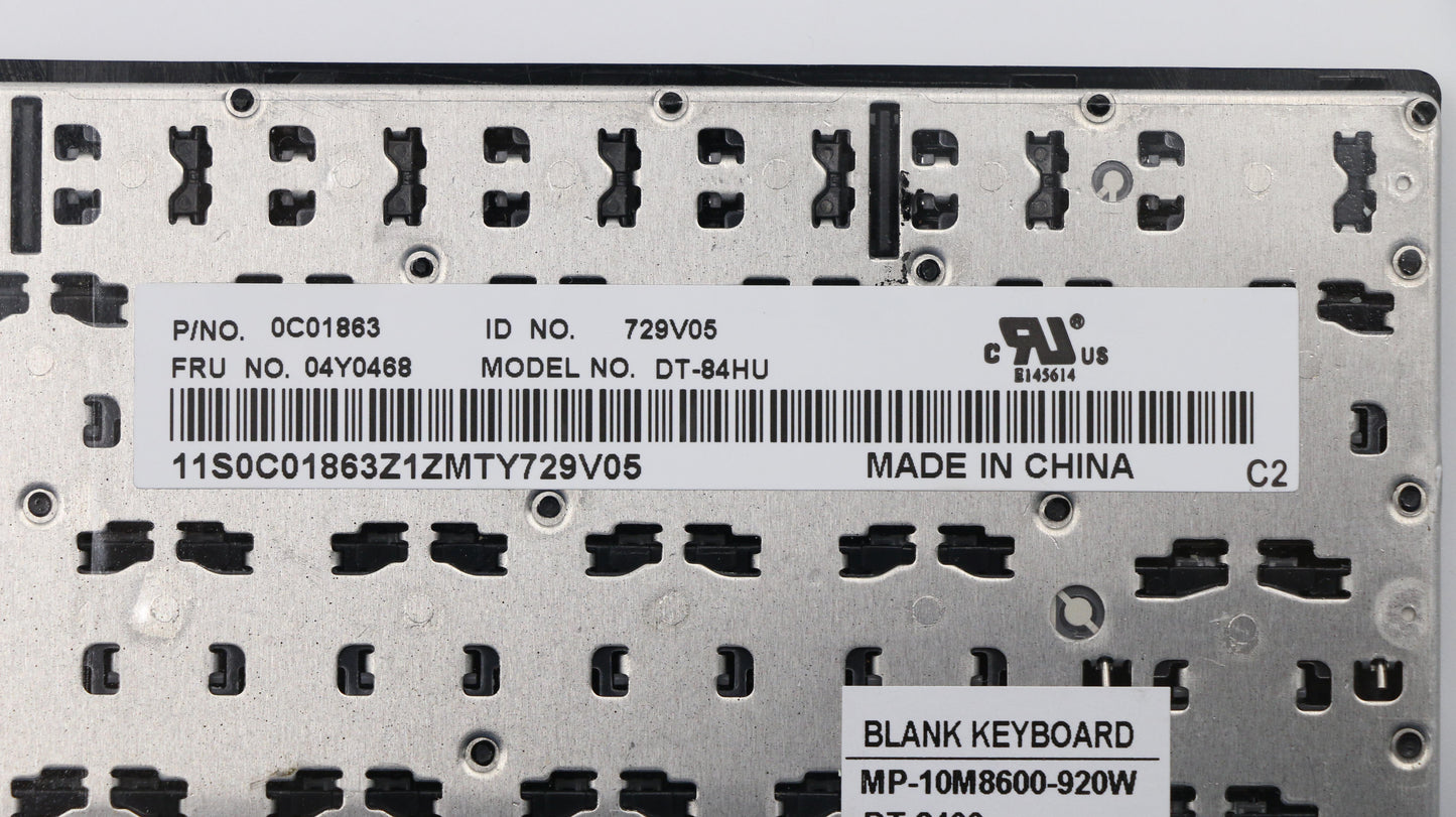 Lenovo Ki Keyboards Internal - 04Y0468