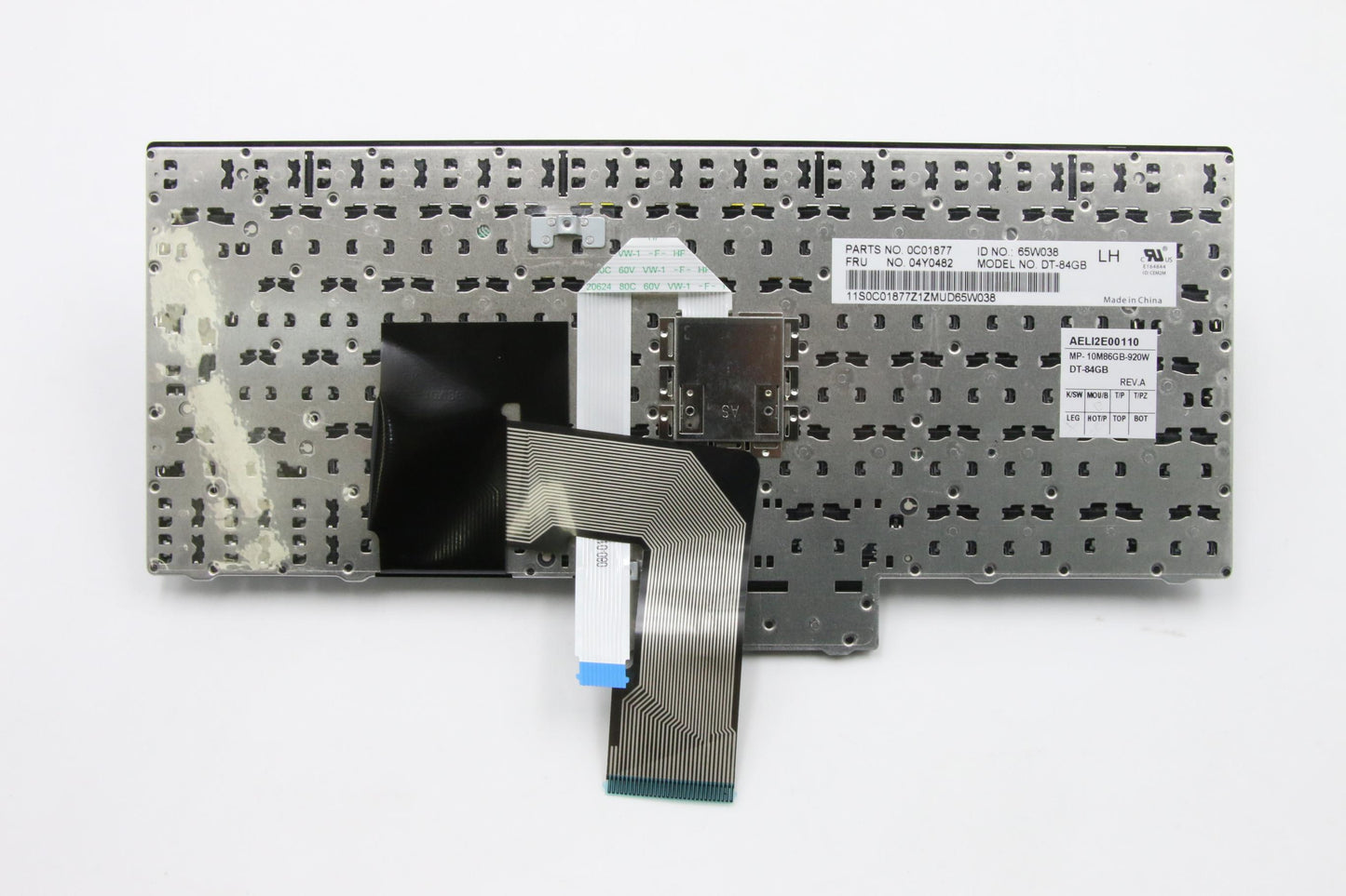 Lenovo Ki Keyboards Internal - 04Y0482