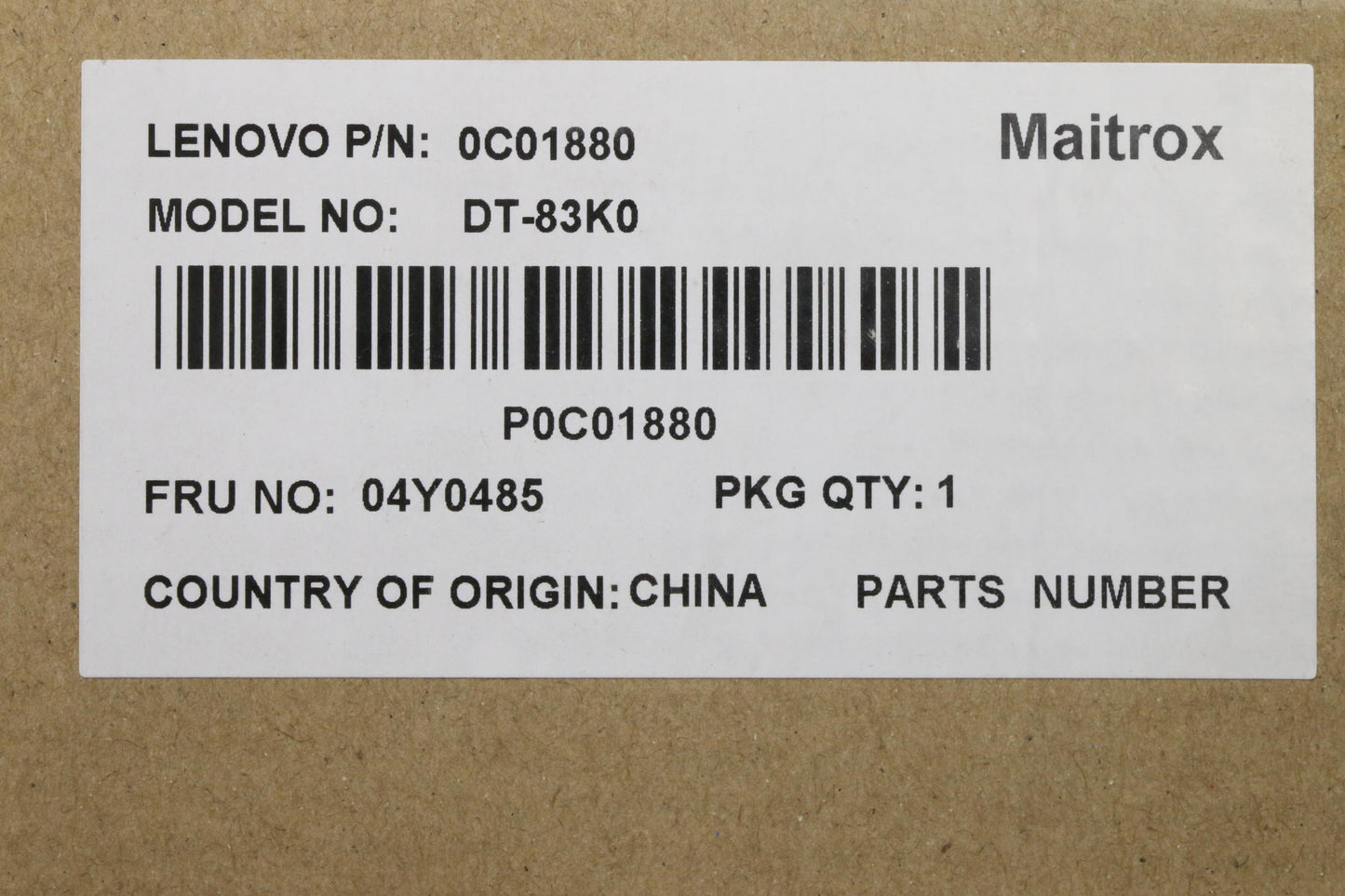Lenovo Keyboard Dutton-Keyboard Kor C - 04Y0485
