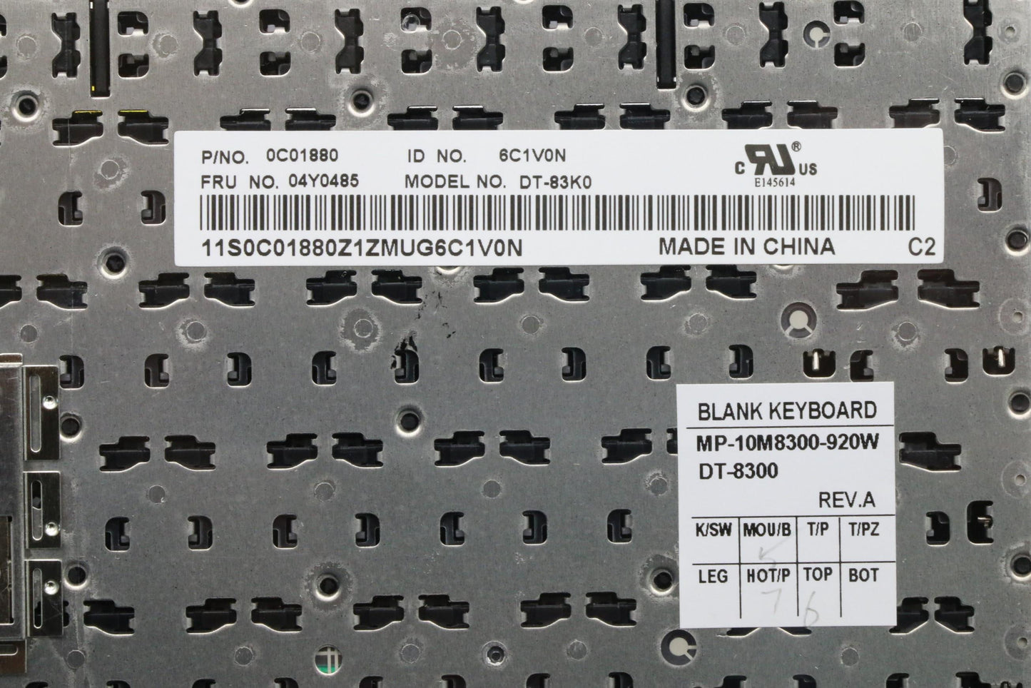 Lenovo Keyboard Dutton-Keyboard Kor C - 04Y0485