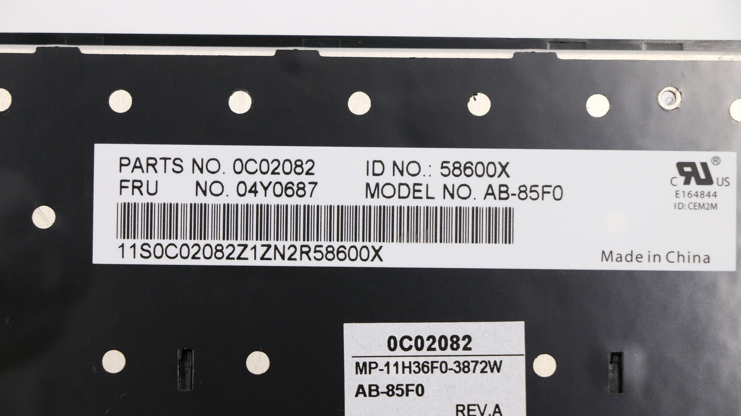 Lenovo Ki Keyboards Internal - 04Y0687