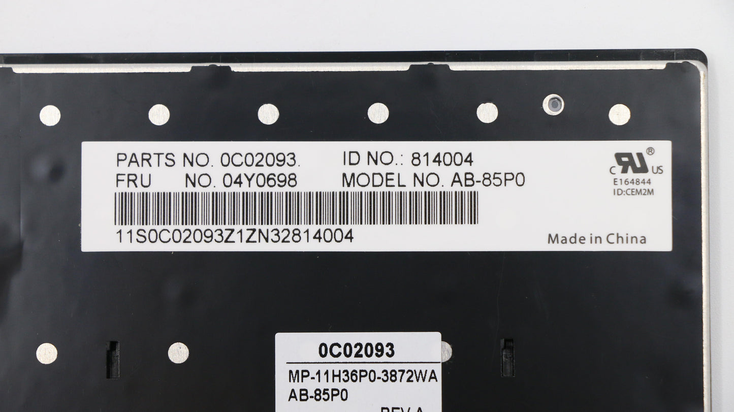 Lenovo Ki Keyboards Internal - 04Y0698