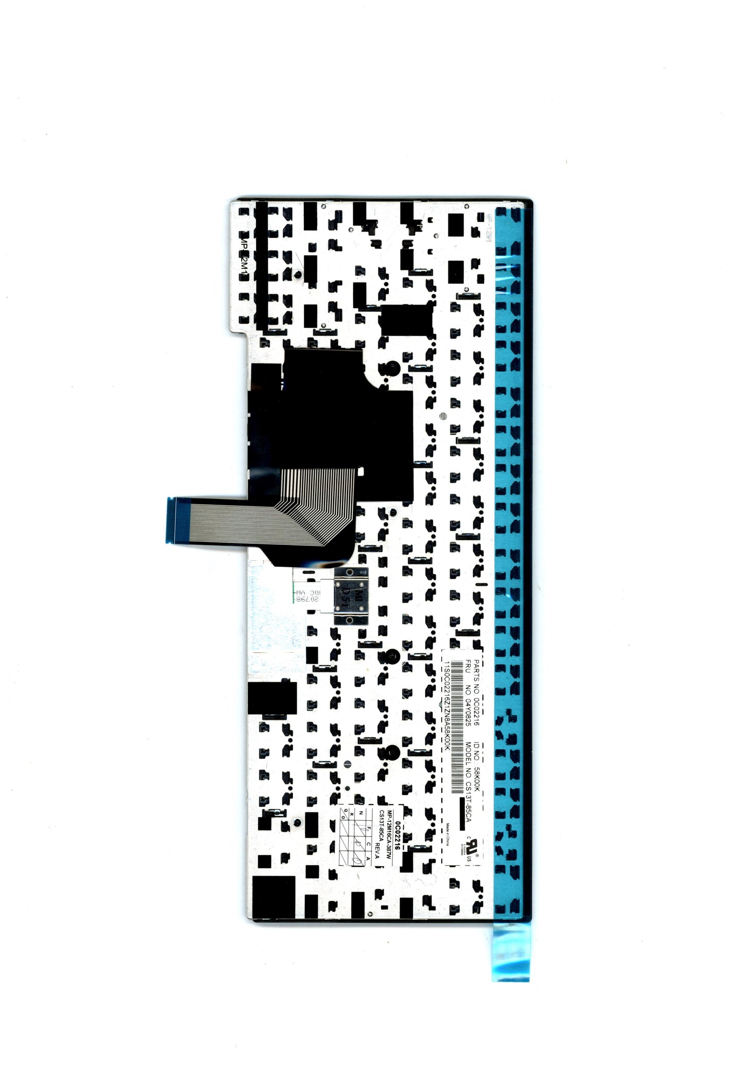 Lenovo Nb Kyb Cs13T,Cfa,Chy - 04Y0825
