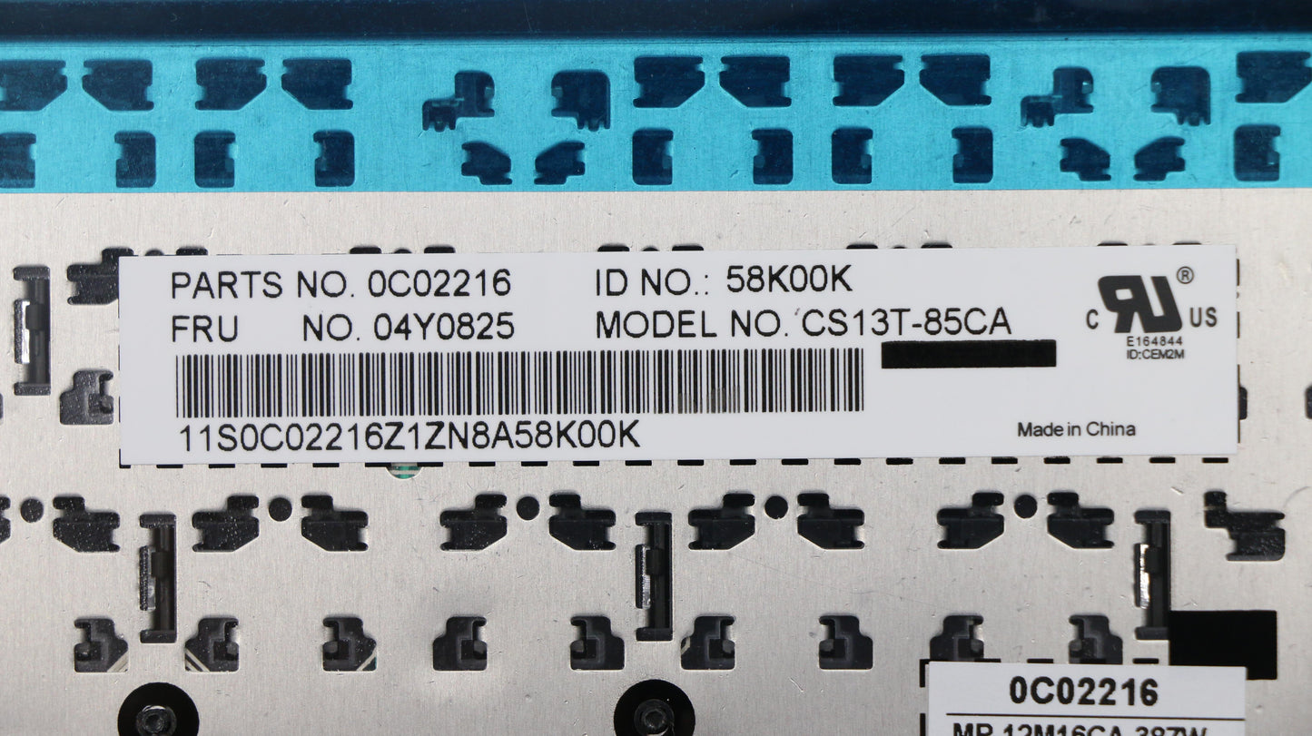 Lenovo Nb Kyb Cs13T,Cfa,Chy - 04Y0825
