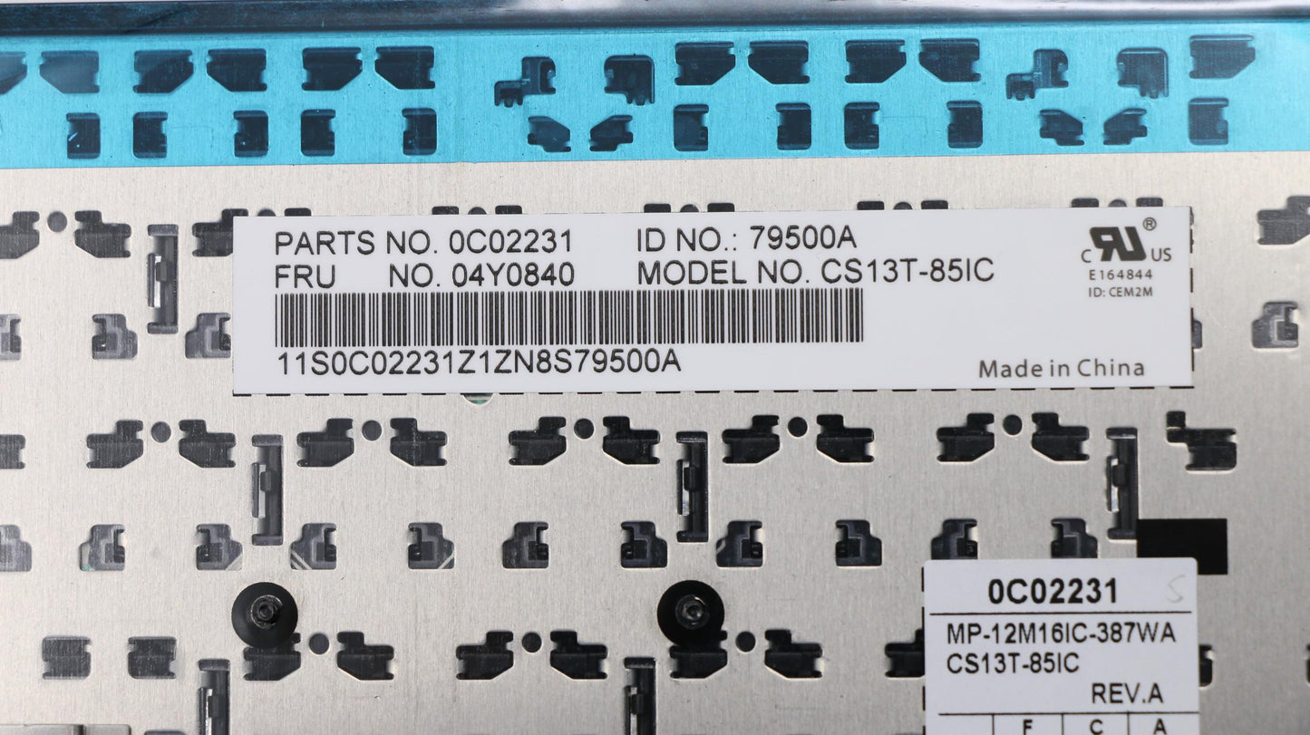 Lenovo Ki Keyboards Internal - 04Y0840