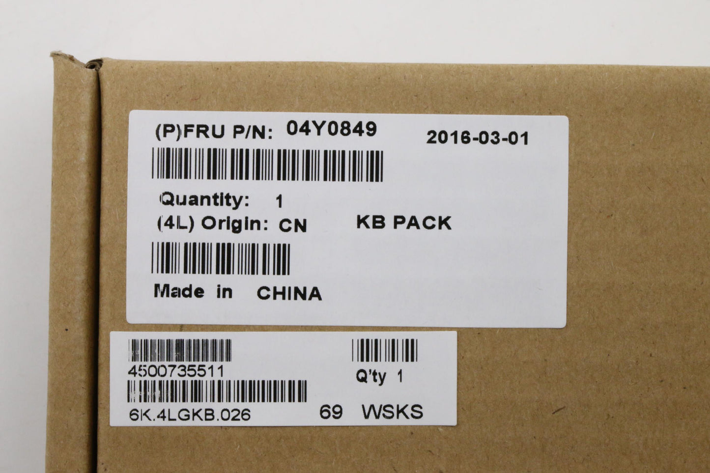 Lenovo Ki Keyboards Internal - 04Y0849
