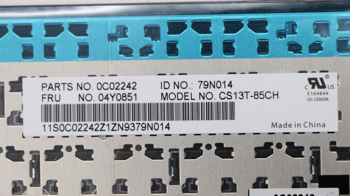 Lenovo Ki Keyboards Internal - 04Y0851