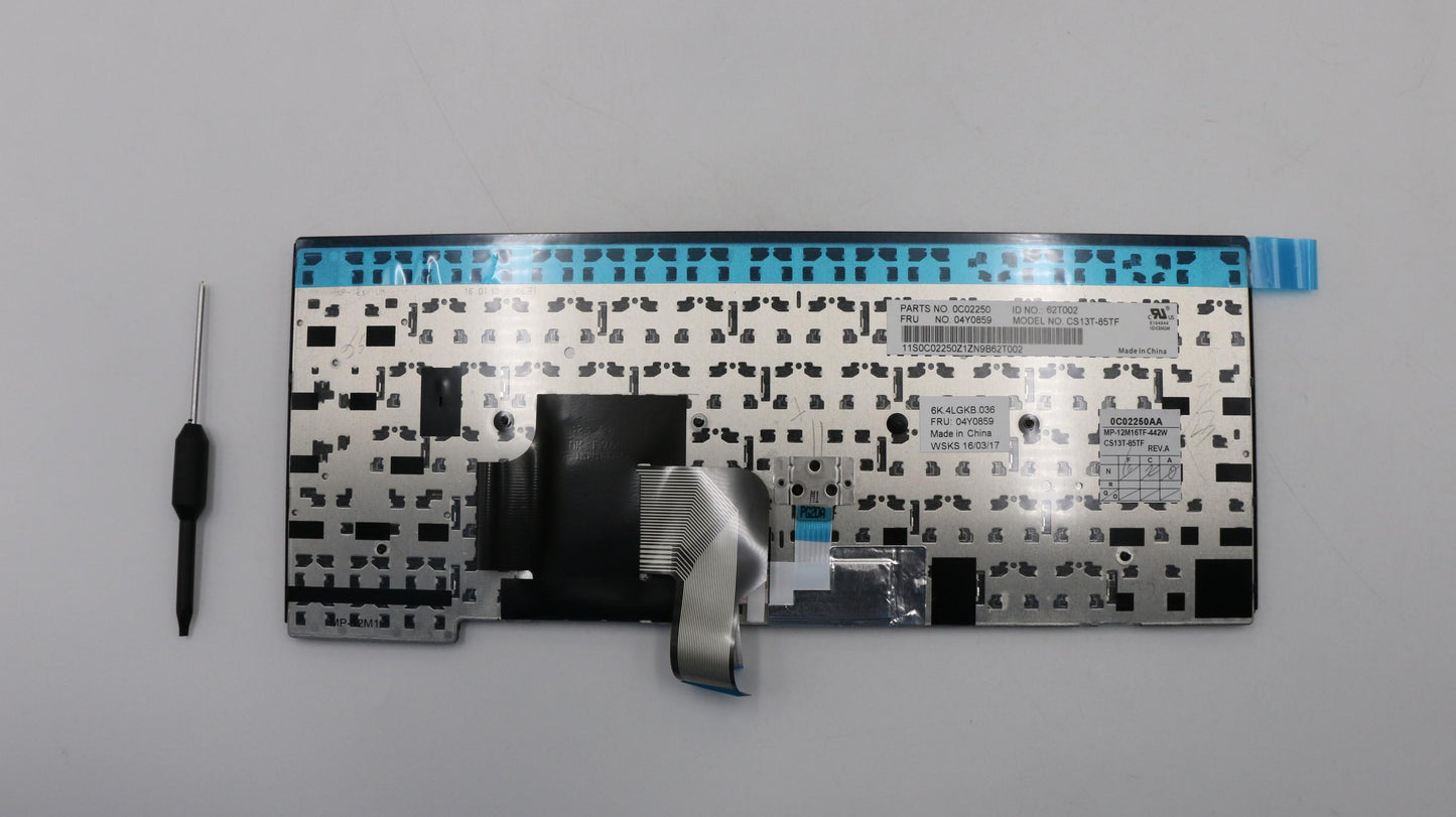 Lenovo Ki Keyboards Internal - 04Y0859