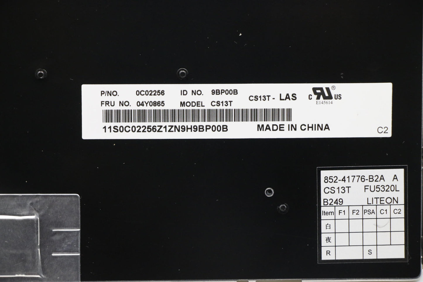 Lenovo 04Y0865 Ki Keyboards Internal