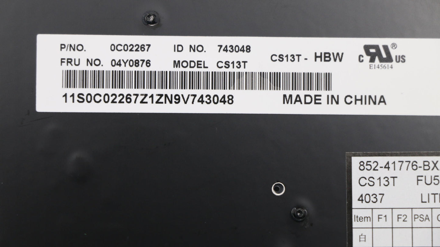 Lenovo Ki Keyboards Internal - 04Y0876
