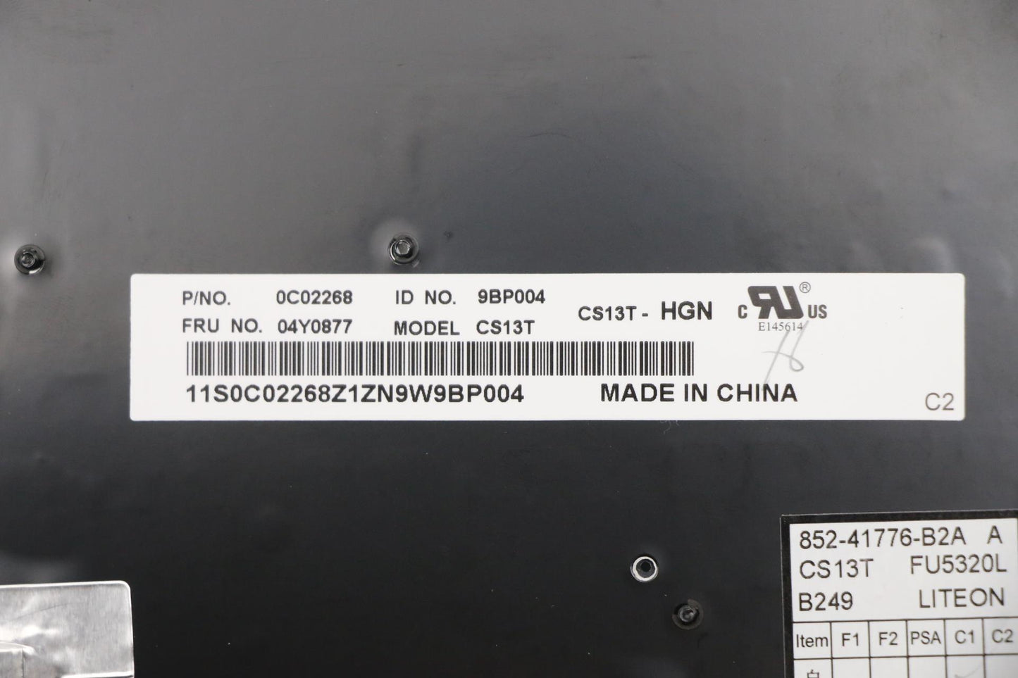 Lenovo Ki Keyboards Internal - 04Y0877
