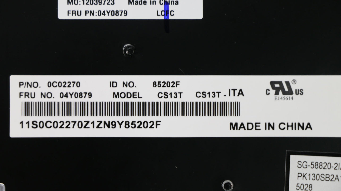 Lenovo Ki Keyboards Internal - 04Y0879