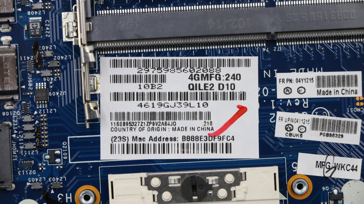 Lenovo Cdpop Planar Intel Nv N13P-Glr - 04Y1215