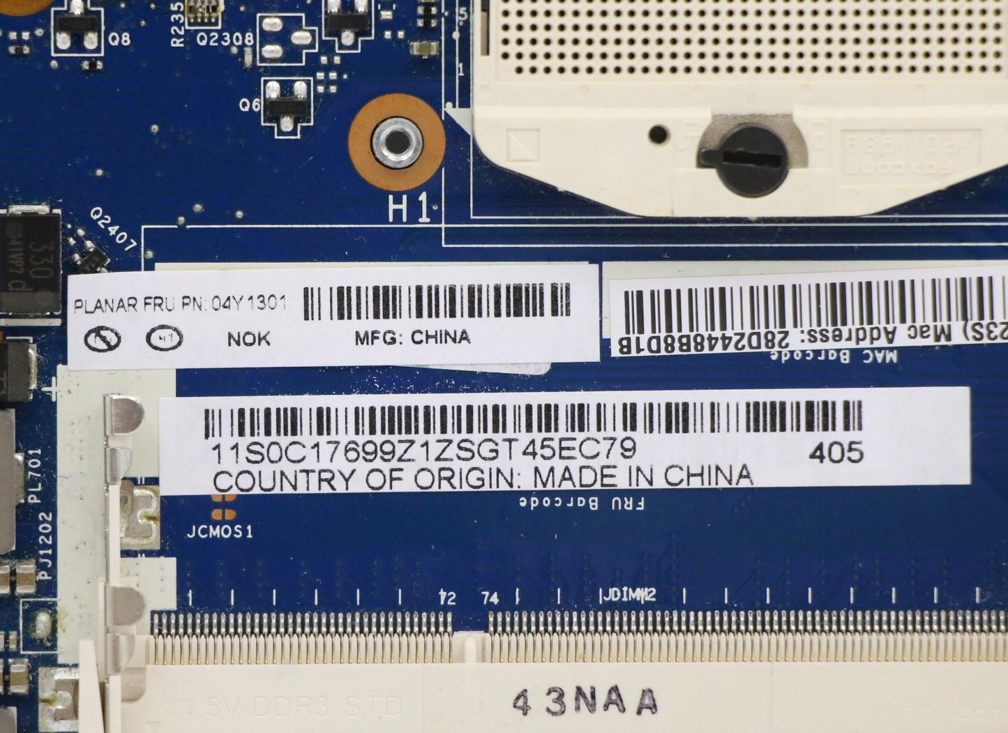 Lenovo Part - 04Y1301