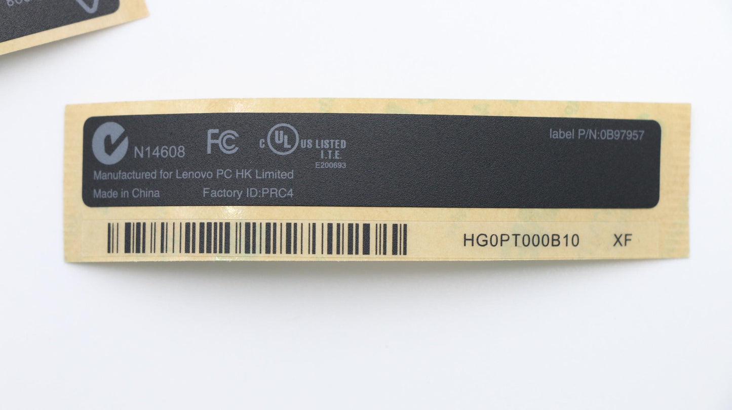 Lenovo Label Label Set - 04Y1461