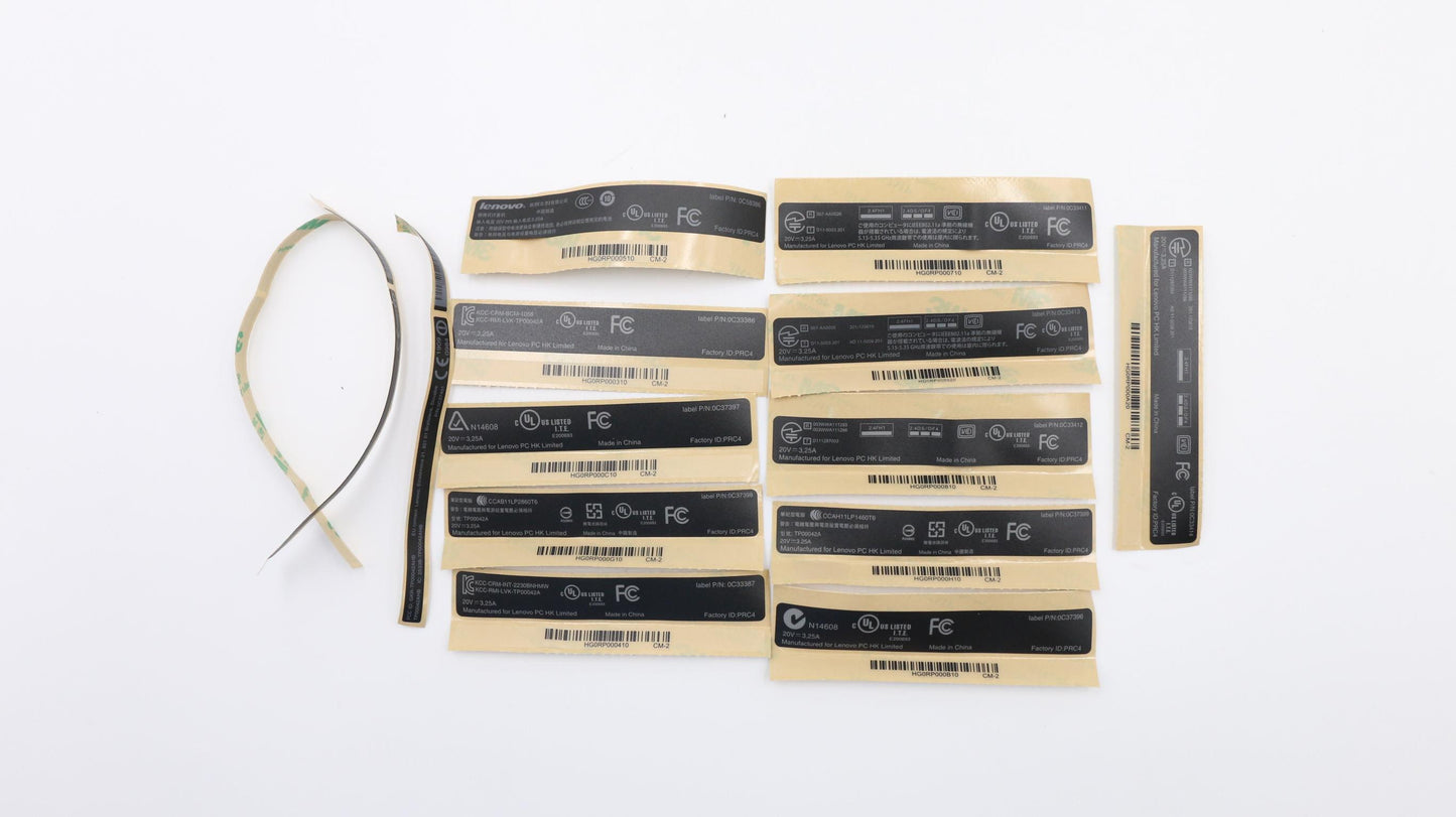 Lenovo Ks Kits Screws And Labels - 04Y1487