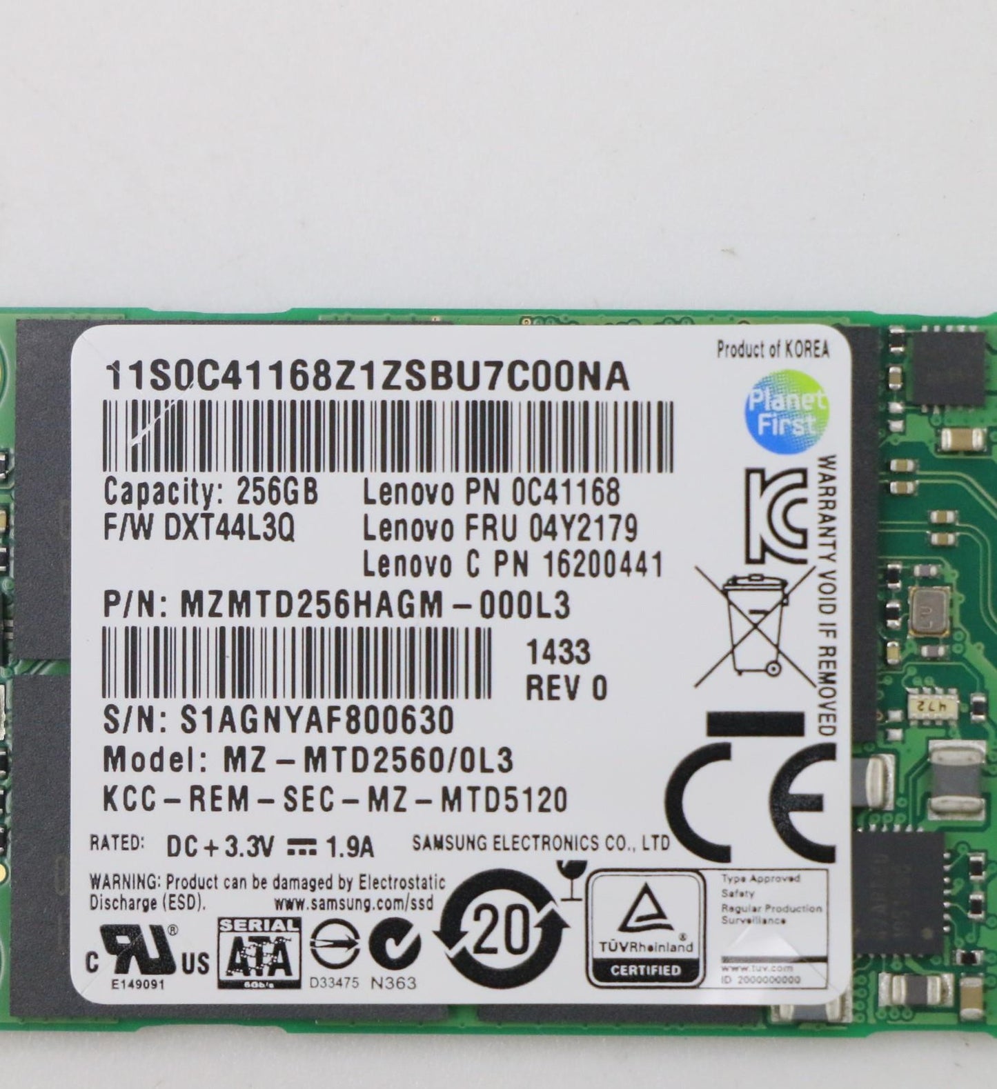 Lenovo Solid State Drives - 04Y2179