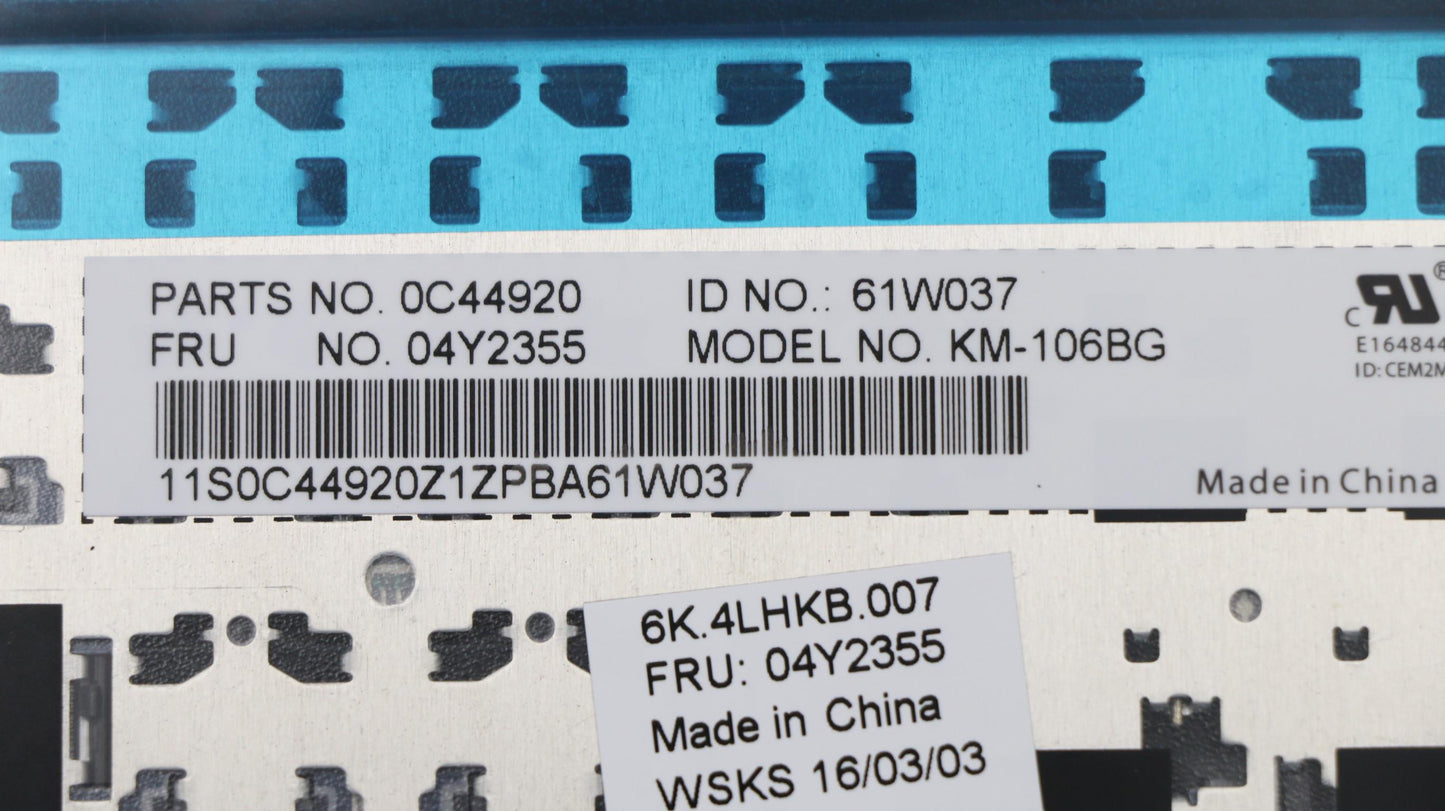 Lenovo Kb Keyboards External - 04Y2355