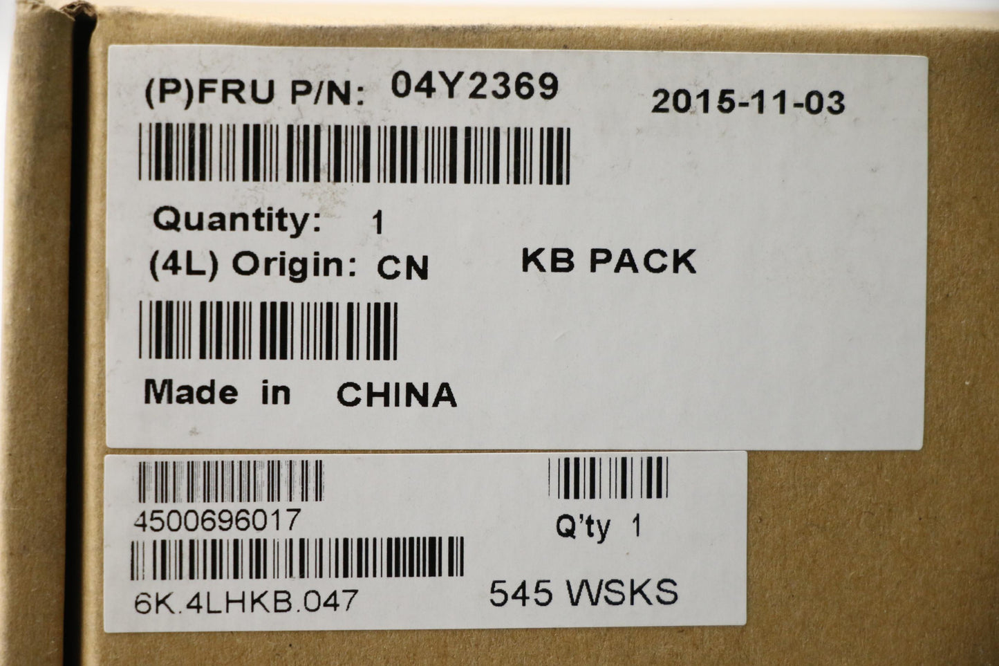 Lenovo Kb Keyboards External - 04Y2369