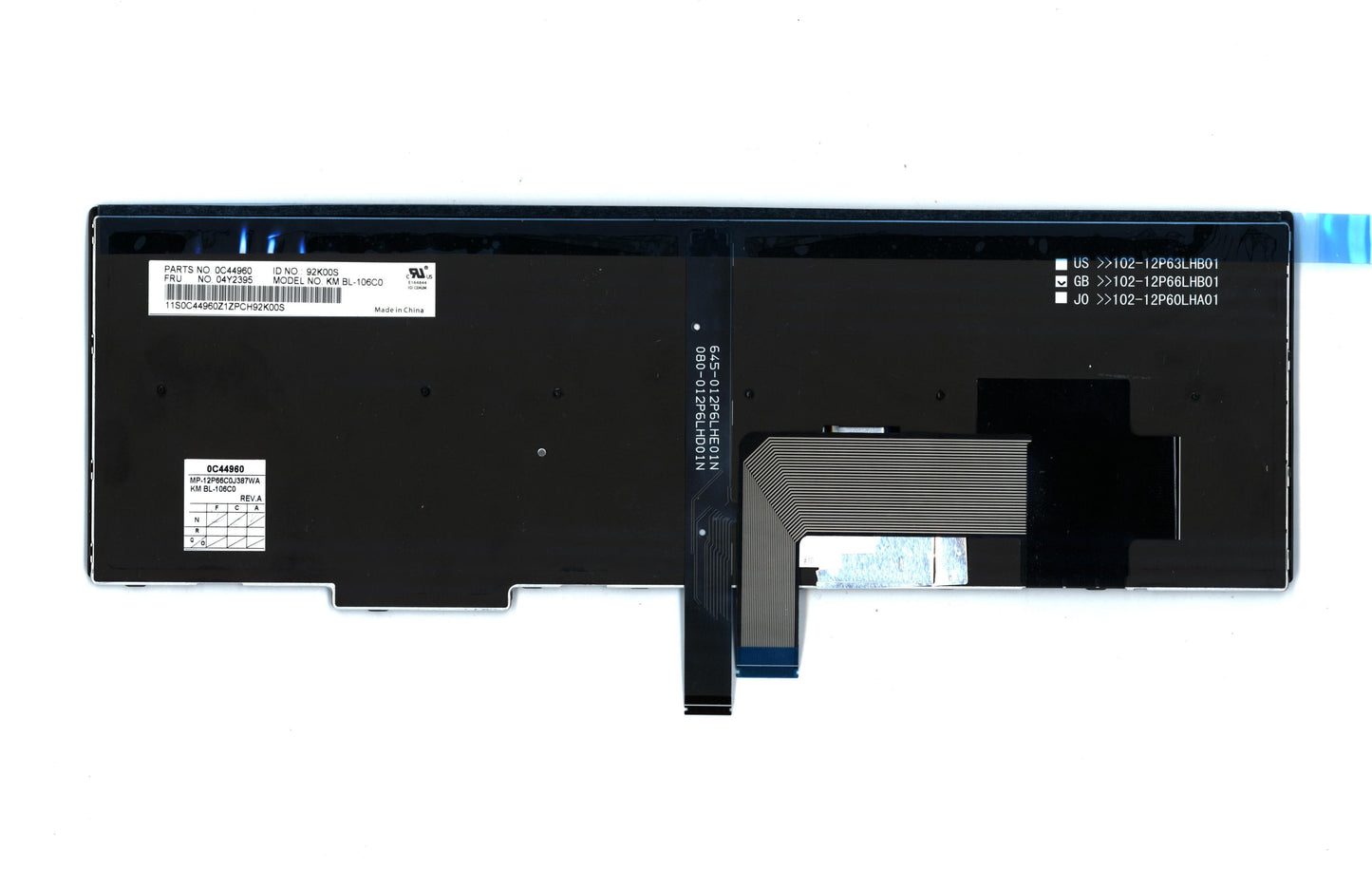 Lenovo Ki Keyboards Internal - 04Y2395