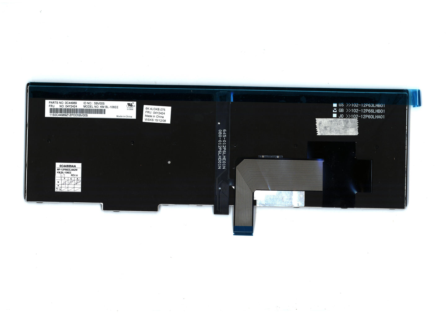 Lenovo Ki Keyboards Internal - 04Y2424