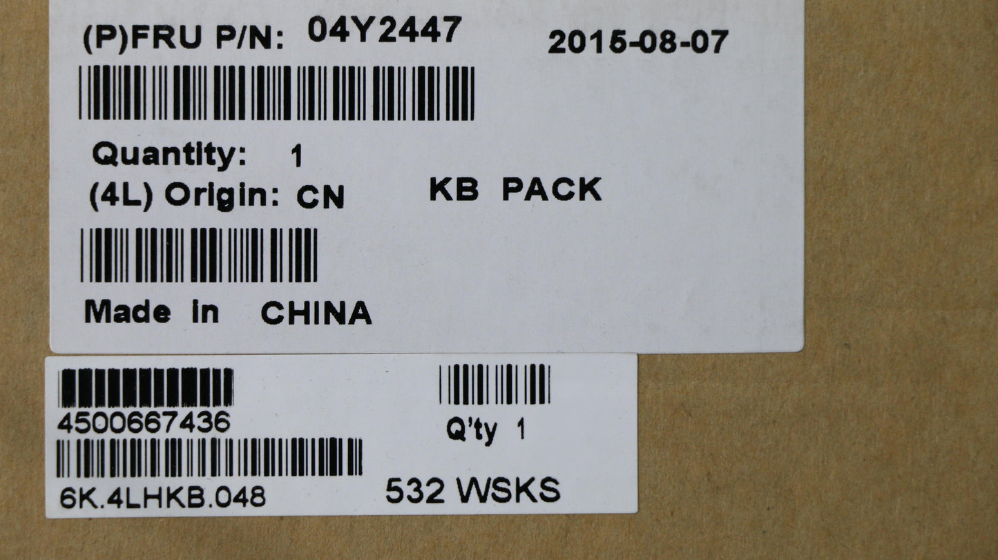 Lenovo Kb Keyboards External - 04Y2447