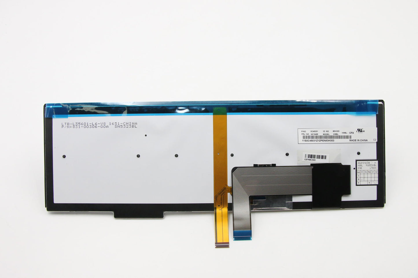 Lenovo Nb Kyb Cs13Km,Cfa,Ltn,Backlit - 04Y2466