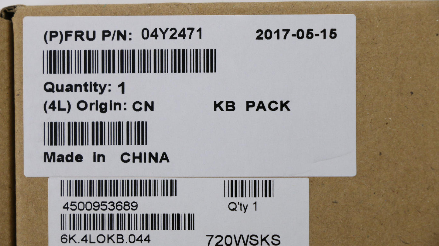 Lenovo Ki Keyboards Internal - 04Y2471