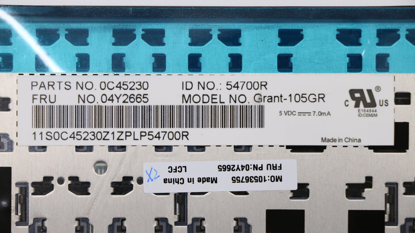Lenovo Ki Keyboards Internal - 04Y2665