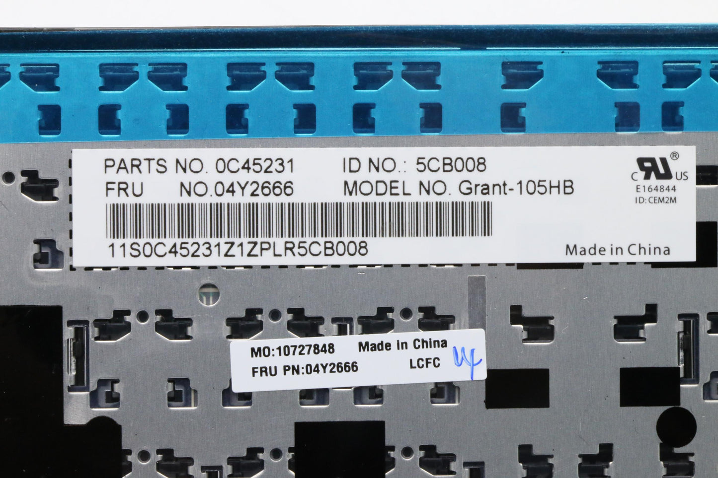 Lenovo Ki Keyboards Internal - 04Y2666