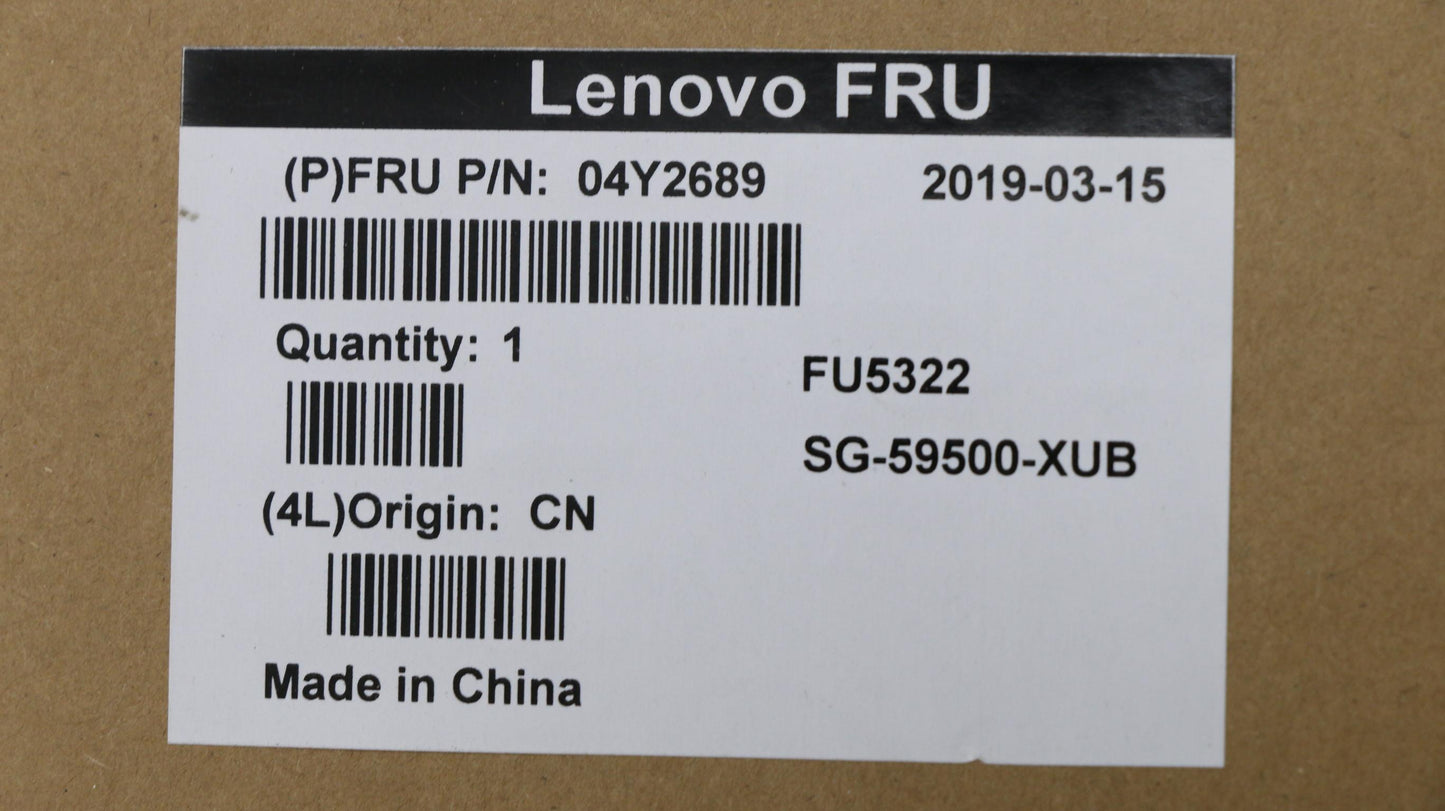 Lenovo Laptop Keyboard - 04Y2689