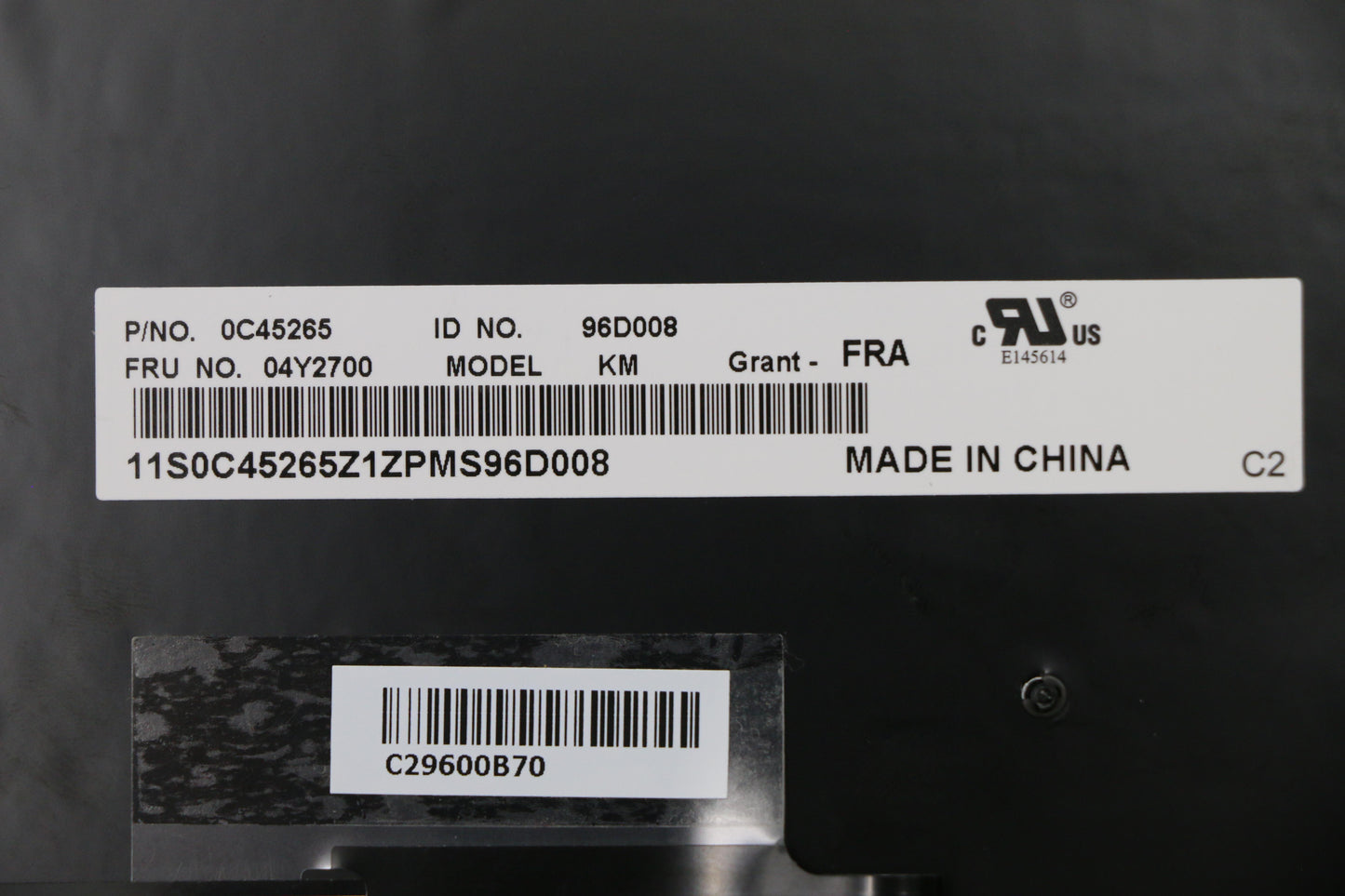 Lenovo Ki Keyboards Internal - 04Y2700