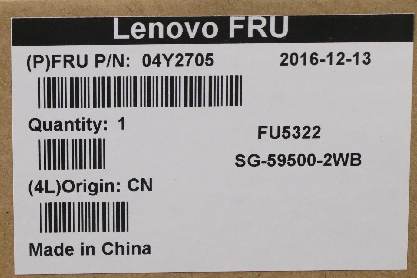 Lenovo Ki Keyboards Internal - 04Y2705