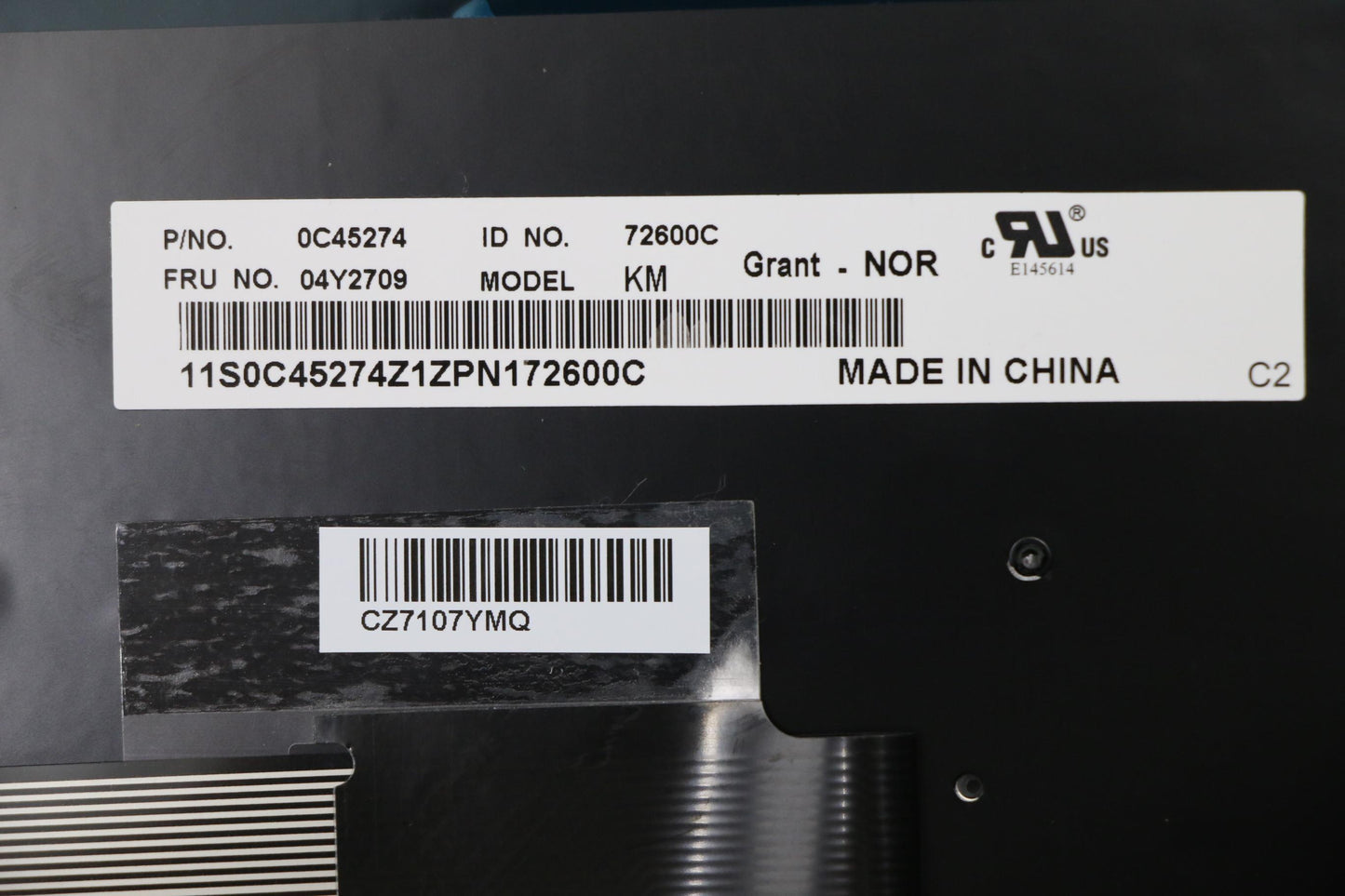 Lenovo Ki Keyboards Internal - 04Y2709
