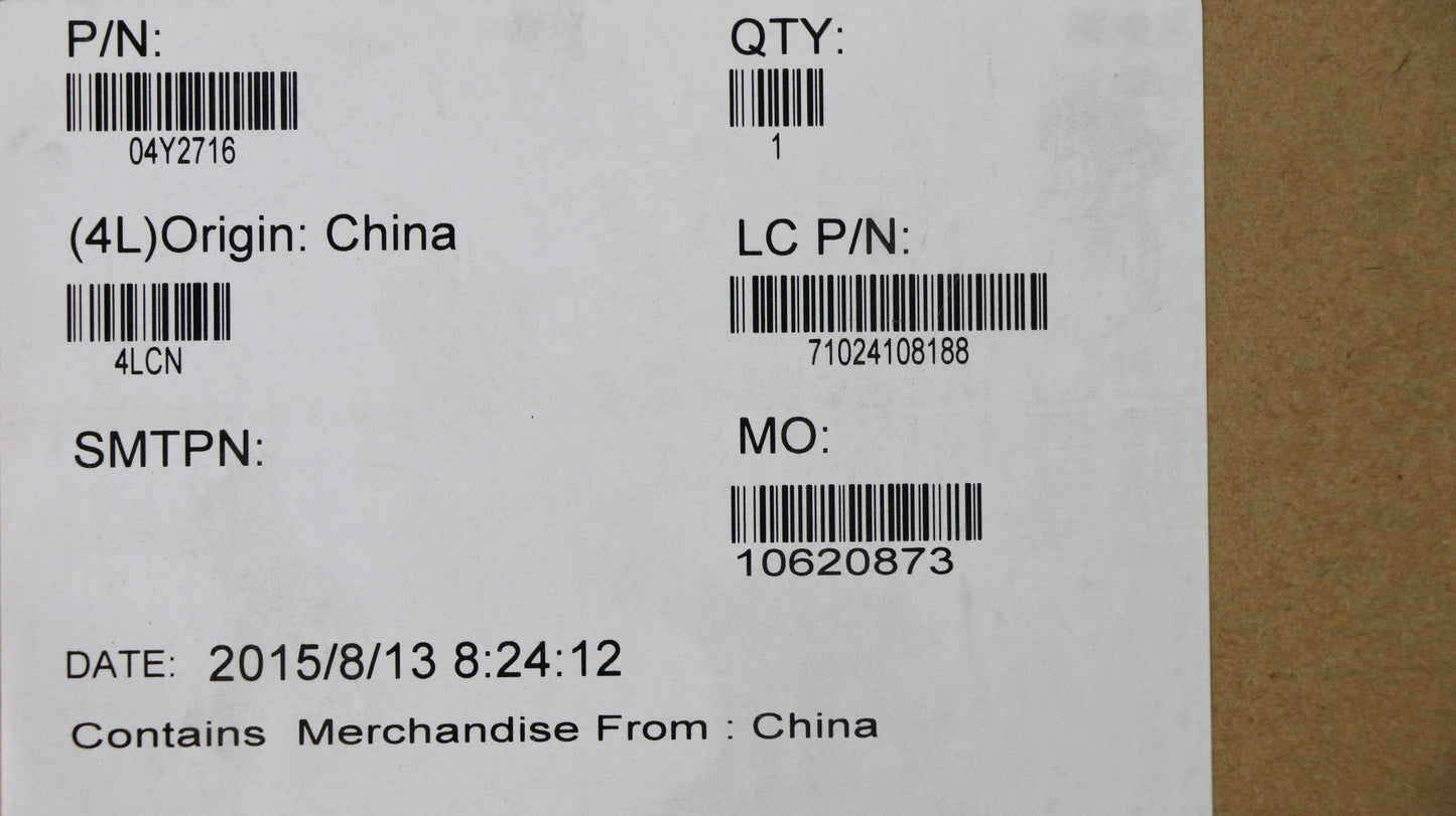Lenovo Ki Keyboards Internal - 04Y2716