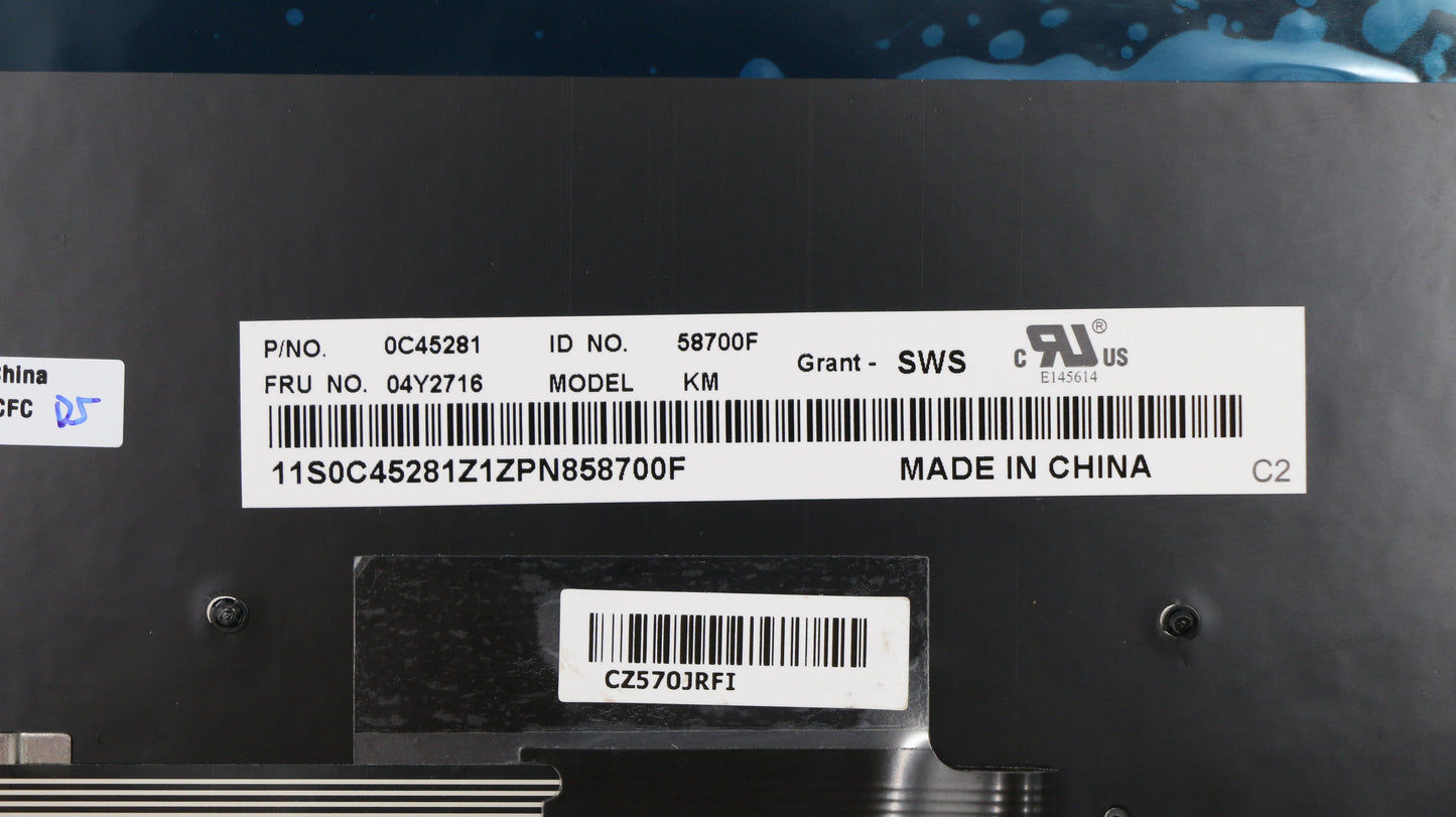 Lenovo Ki Keyboards Internal - 04Y2716