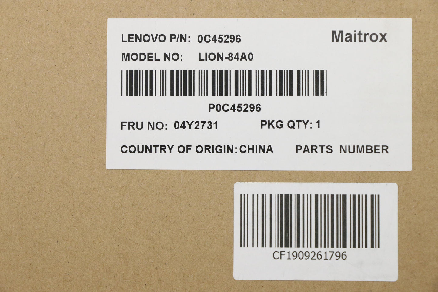 Lenovo Ki Keyboards Internal - 04Y2731