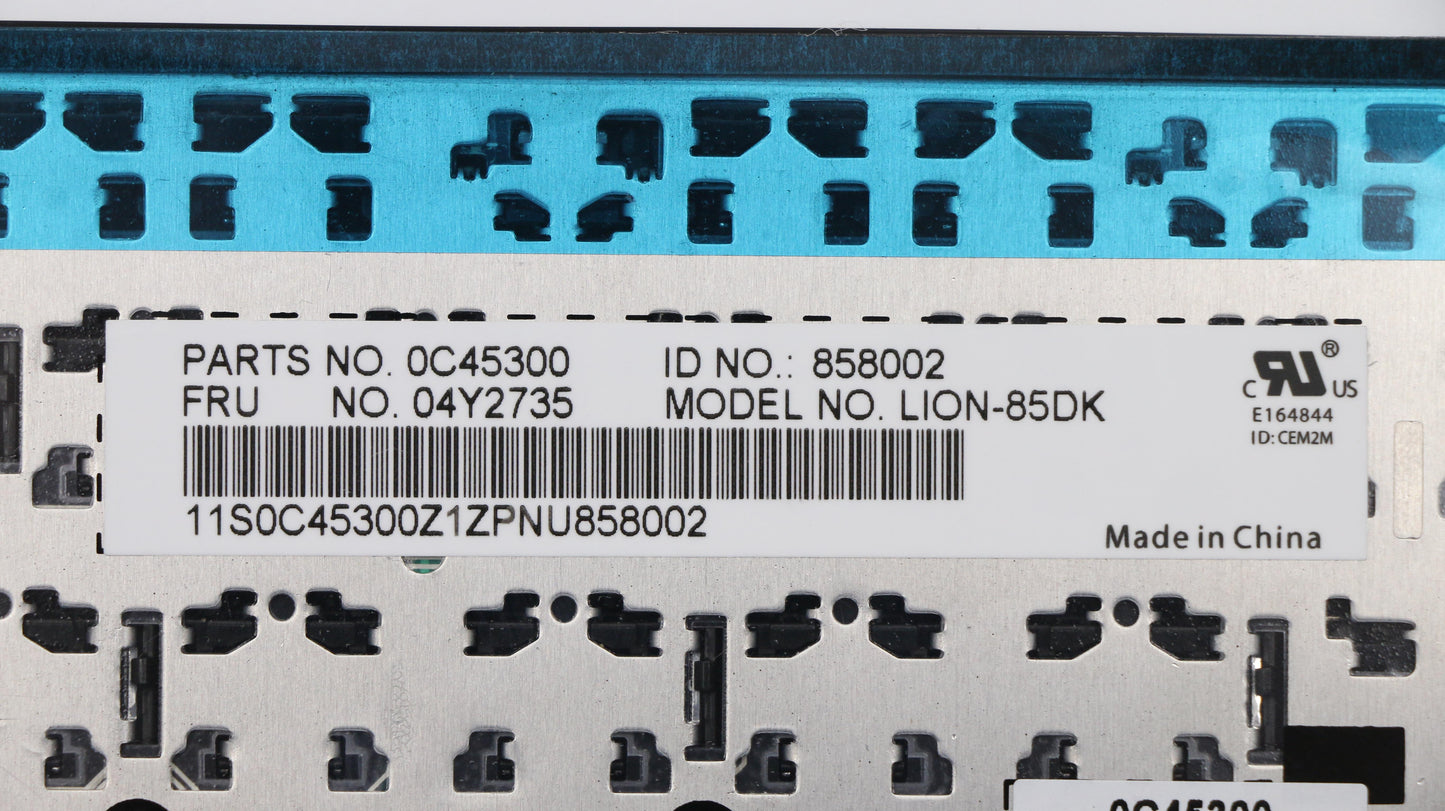 Lenovo Ki Keyboards Internal - 04Y2735