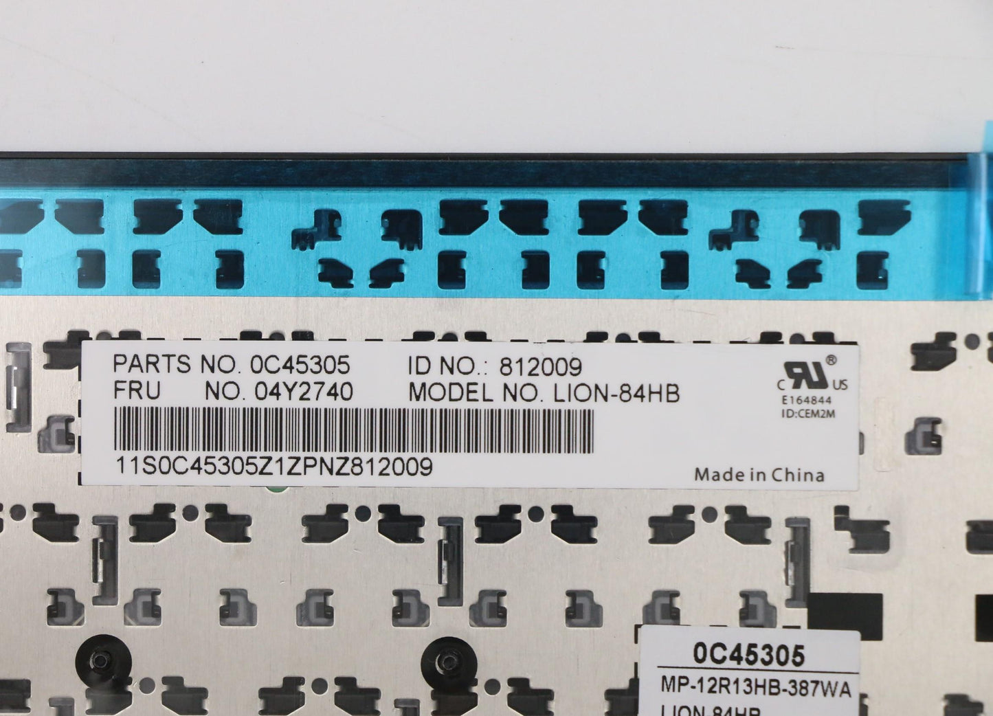 Lenovo Ki Keyboards Internal - 04Y2740