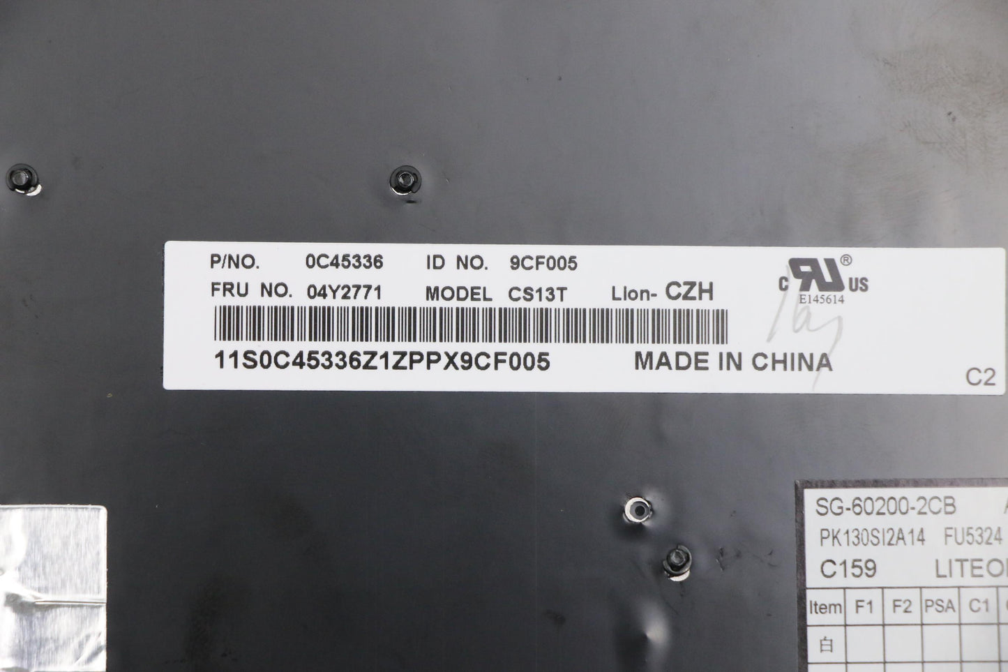 Lenovo Ki Keyboards Internal - 04Y2771