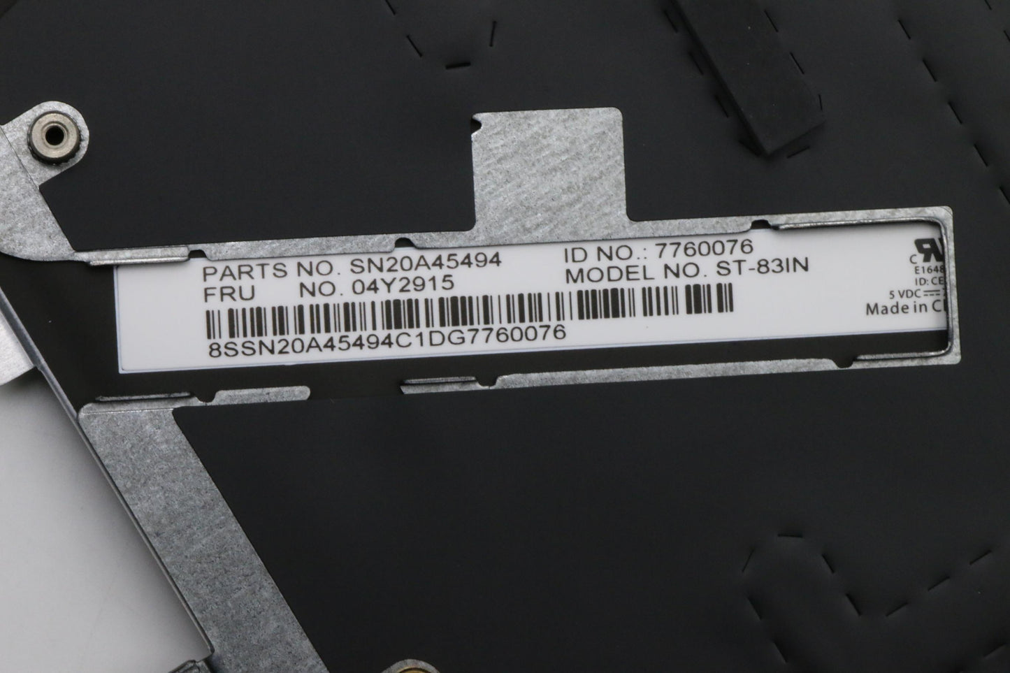 Lenovo Ki Keyboards Internal - 04Y2915