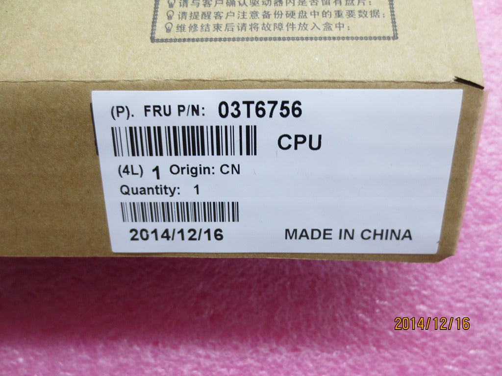 Lenovo Pu Processors - 03T6756