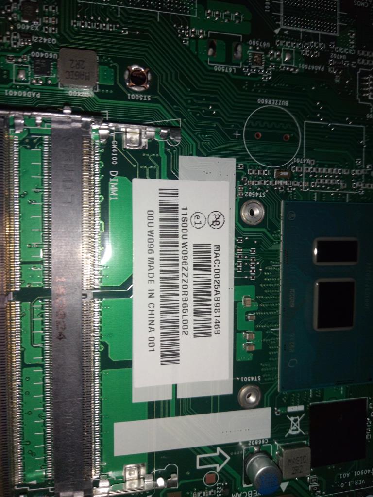 Lenovo Pl System Boards - 00UW096