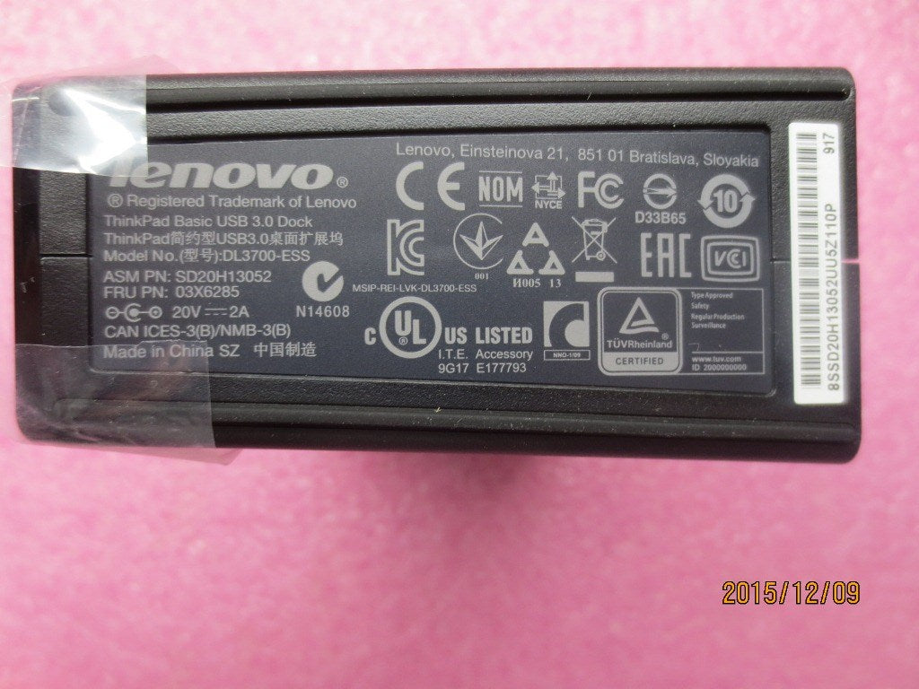 Lenovo Ds Docking Stations - 03X6285
