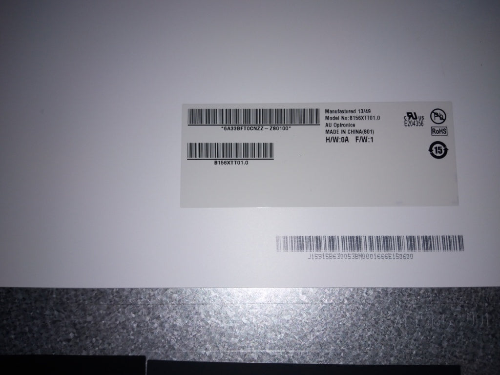 Lenovo Lcd 15.6 Hd Au B156Xtt01.0 0A - 18201043