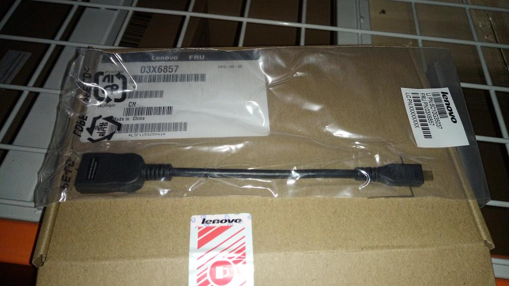 Lenovo Cc Cables External - 03X6857