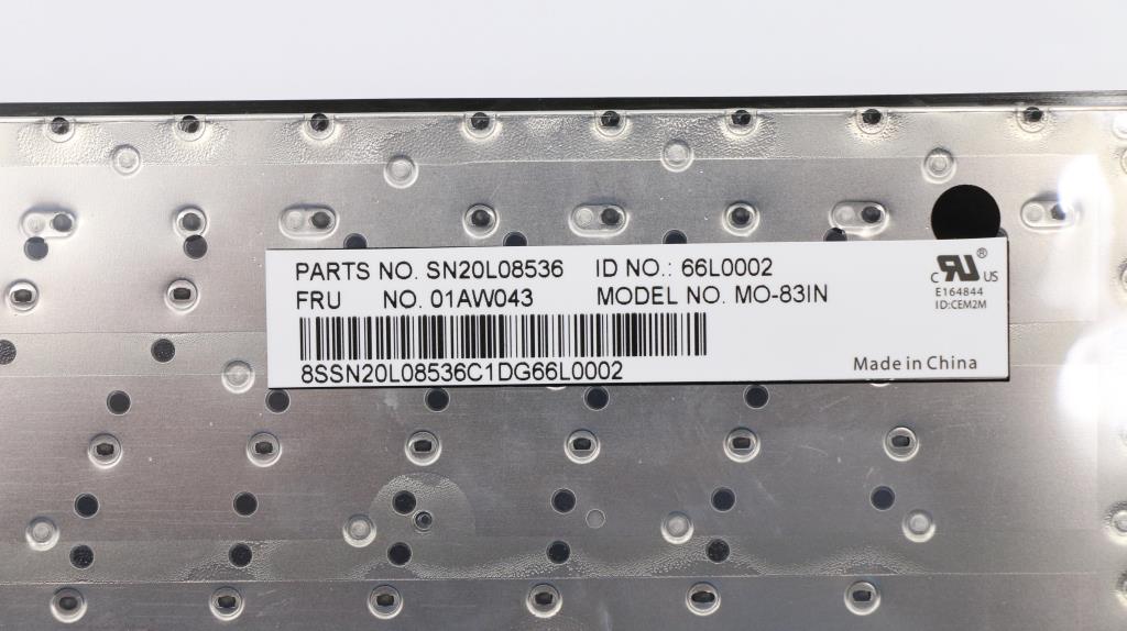 Lenovo Ki Keyboards Internal - 01AW043