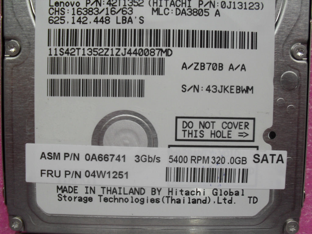 Lenovo Lenovo Part @ - 04W1251