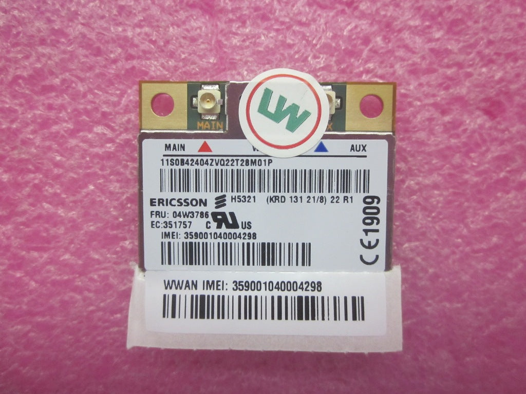 Lenovo 04W3786 Wireless Wan Adapters